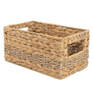 Woven Rectangular Storage Basket